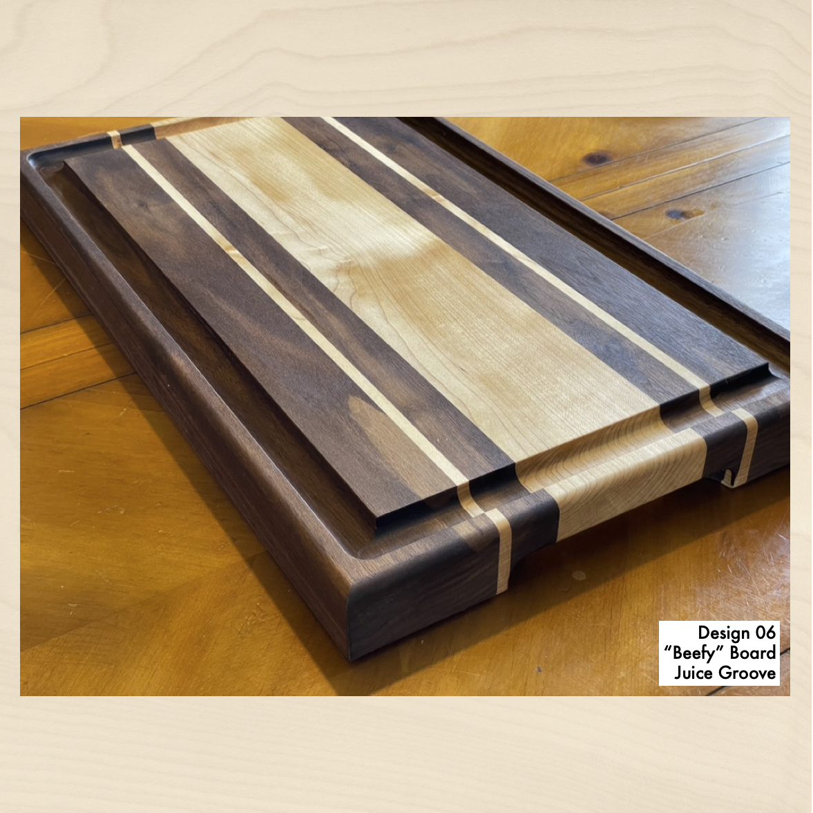 Walnut and Maple Charcuterie/cutting hotsell board